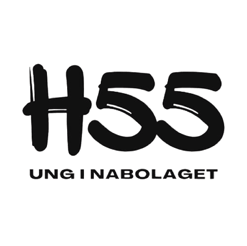 H55 – UNG I NABOLAGET logo